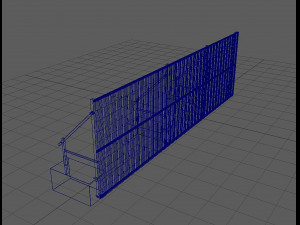 Fencing 3D Model