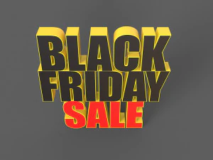 Black Friday Sale 3D Model