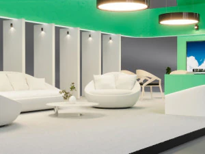 Exhibition Kiosk - 2 3D Model