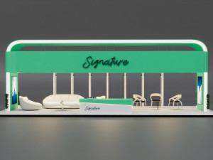 Exhibition Kiosk - 2 Modelo 3D
