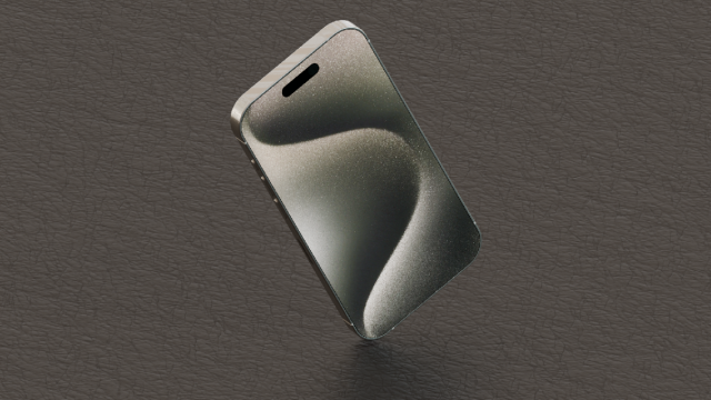 Iphone 15 pro 3Dモデル .c4d .max .obj .3ds .fbx .stl .blend