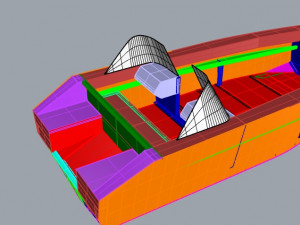 Planing boat 3D 모델