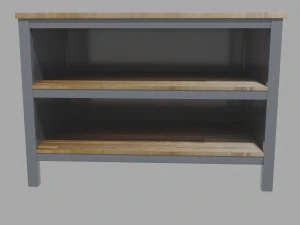 Wyspa kuchenna Model 3D