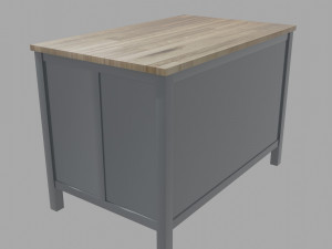 Kitchen island Modelo 3D
