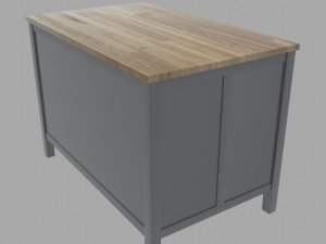 Kitchen island Modelo 3D