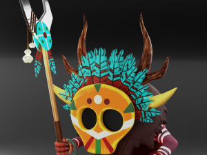 Shaman Modelo 3D