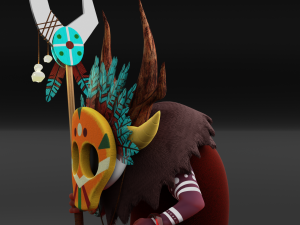 Shaman Modelo 3D