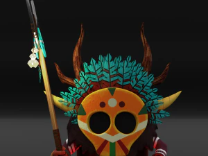 Cham&aacute;n Modelo 3D