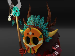 Cham&aacute;n Modelo 3D