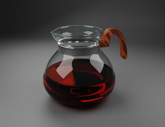 Teapot 3D-Modell .c4d .max .obj .3ds .fbx .stl .blend 