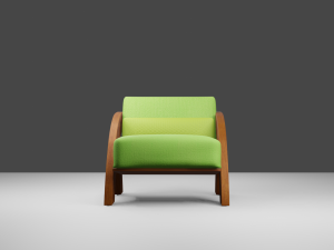Cushion Chair 3Dモデル