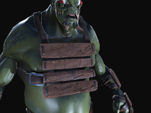 Angry orc 3D 모델