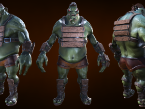 Angry orc 3D Модель