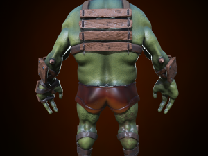 Angry orc 3D Модель