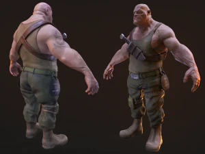 Ogrin from the game Darktide 3D Model
