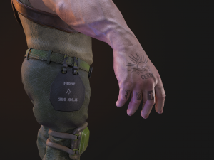Ogrin from the game Darktide 3D Модель