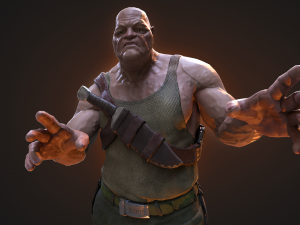 Ogrin from the game Darktide 3D Модель