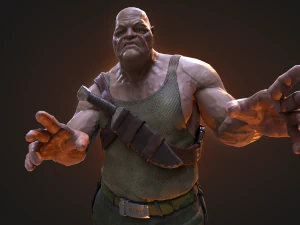 Ogrin from the game Darktide 3D Model