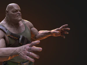Ogrin from the game Darktide 3D Model