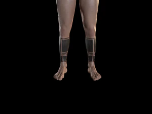 Man with tattoos 3D Model