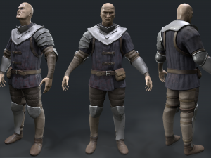 Castle guard 3Dモデル