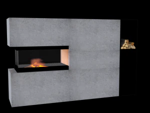 Fireplace 3D Model