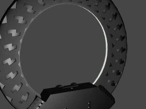 Ring lamp 3D Model