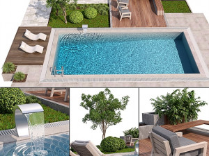 Swimming pool 3Dモデル