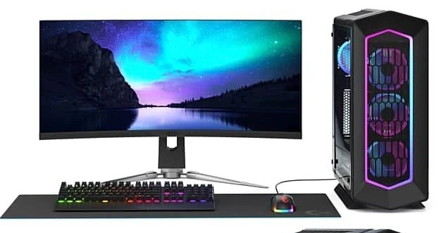 Computer 3D Model .c4d .max .obj .3ds .fbx .stl .blend 