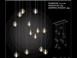 Lampadario Modello 3D