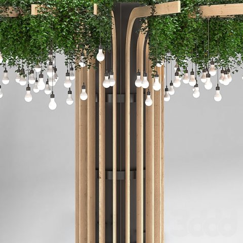Chandelier 3D 모델 .c4d .max .obj .3ds .fbx .stl .blend 