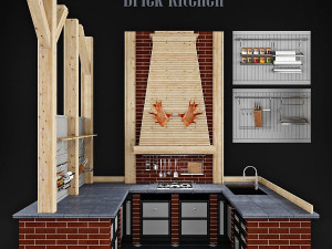 Kitchen 3Dモデル