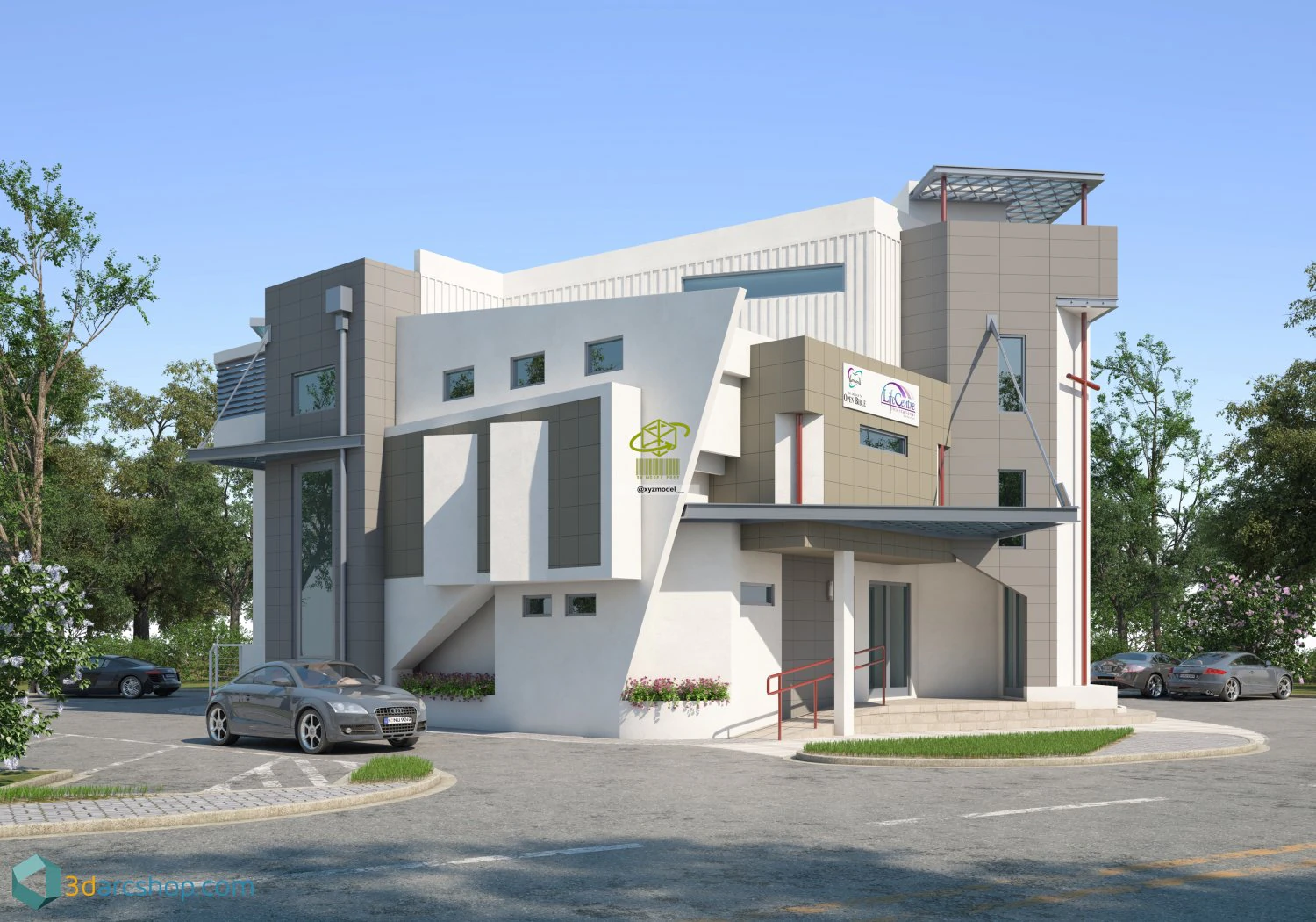 Home 3D Model .c4d .max .obj .3ds .fbx .stl .blend 