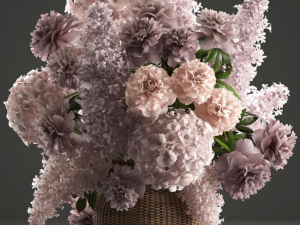 Bouquet Modèle 3D