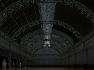 Hall 3D 模型