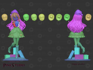 Girl 3D Print Model