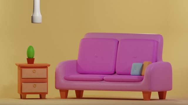 SOFA 3D Model .c4d .max .obj .3ds .fbx .stl .blend 