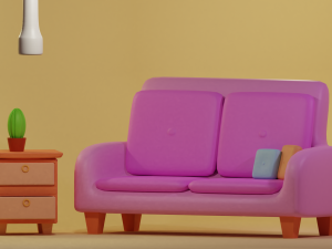 SOFA Modèle 3D
