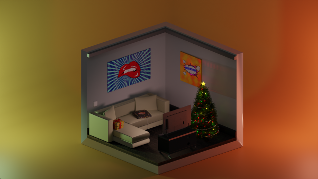 BEDROOM FOR Y 3D-Modell .c4d .max .obj .3ds .fbx .stl .blend 