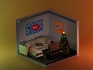 QUARTO PARA Y Modelo 3D