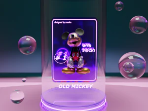 Mickey Mouse 3D Model