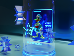 Donald Duck 3D 模型