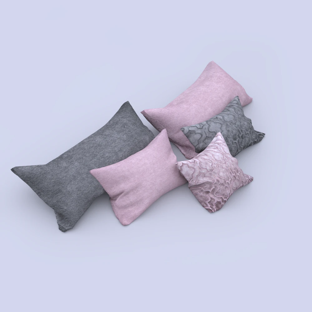 Pillow 3D Model .c4d .max .obj .3ds .fbx .stl .blend