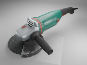 Angle grinder 3D Model