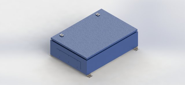 GABINETE INDUSTRIAL 3D Model .c4d .max .obj .3ds .fbx .stl .blend 