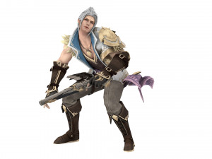 Santiago girl warrior xiii century 3D Модель