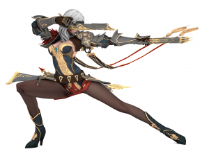 Girl knight 3d female warrior Model 3D