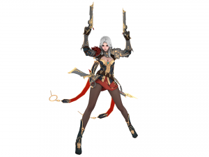 Girl knight 3d female warrior Model 3D