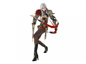 Girl knight 3d female warrior Model 3D