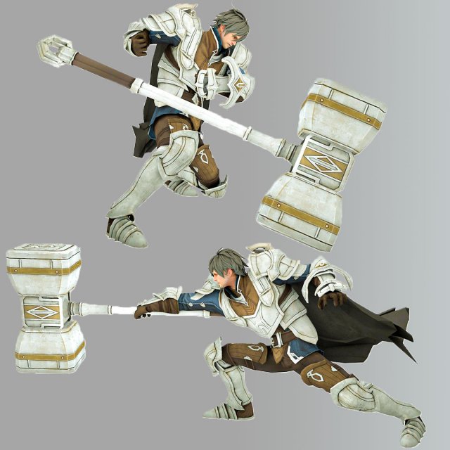 Santiago boy warrior xiii century Modèle 3D .c4d .max .obj .3ds .fbx .stl .blend 